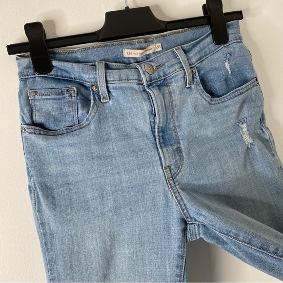 Levi’s 724 High Rise Straight Jean - Picture 3 of 8